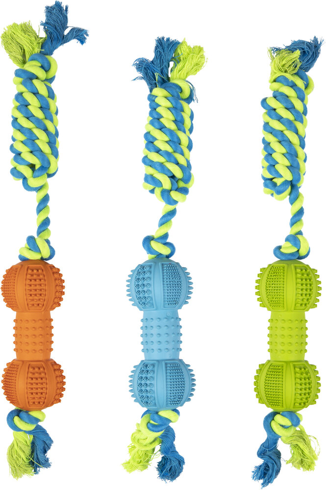 Speelgoed Ruffus Halter Twist met touw Meerdere kleuren
