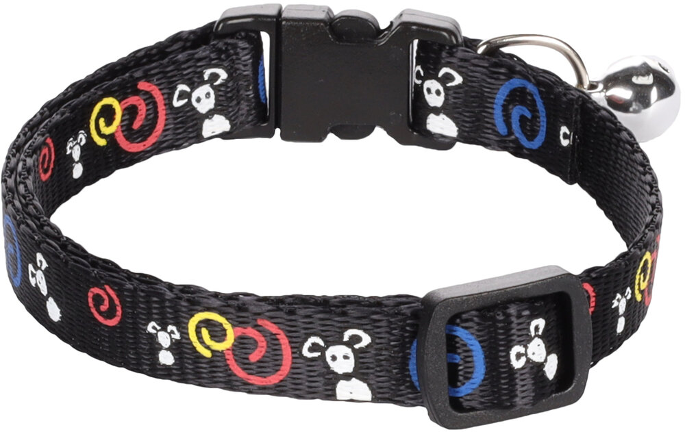 Halsband Ziggi Zwart