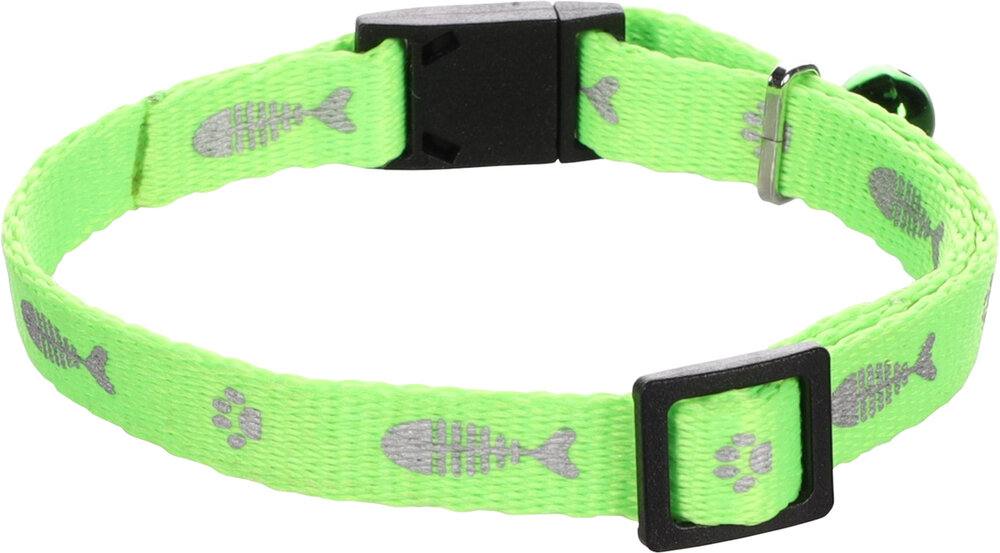 Halsband Ziggi Fluo groen