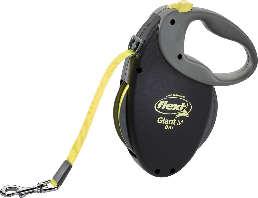 Flexi Rollijn Giant Band Zwart