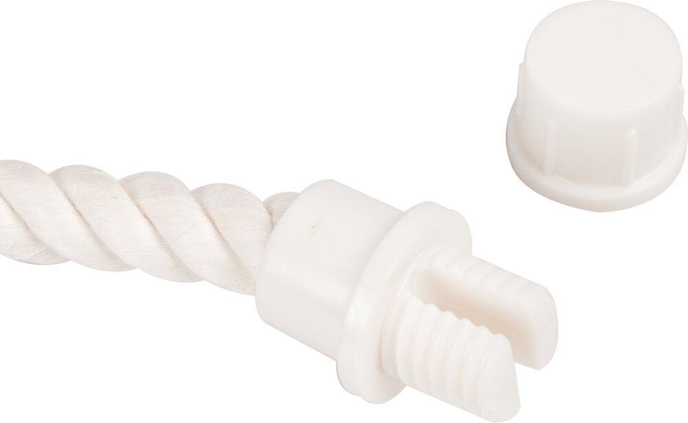 Zitstok Forma Flexible M Wit - Katoen