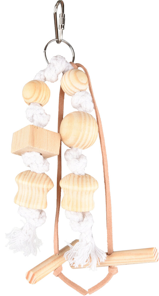 Vogelspeelgoed Appi Blokken Staaf Beige