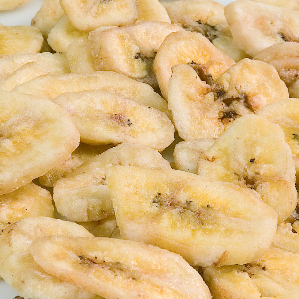 Snack Chips met banaansmaak