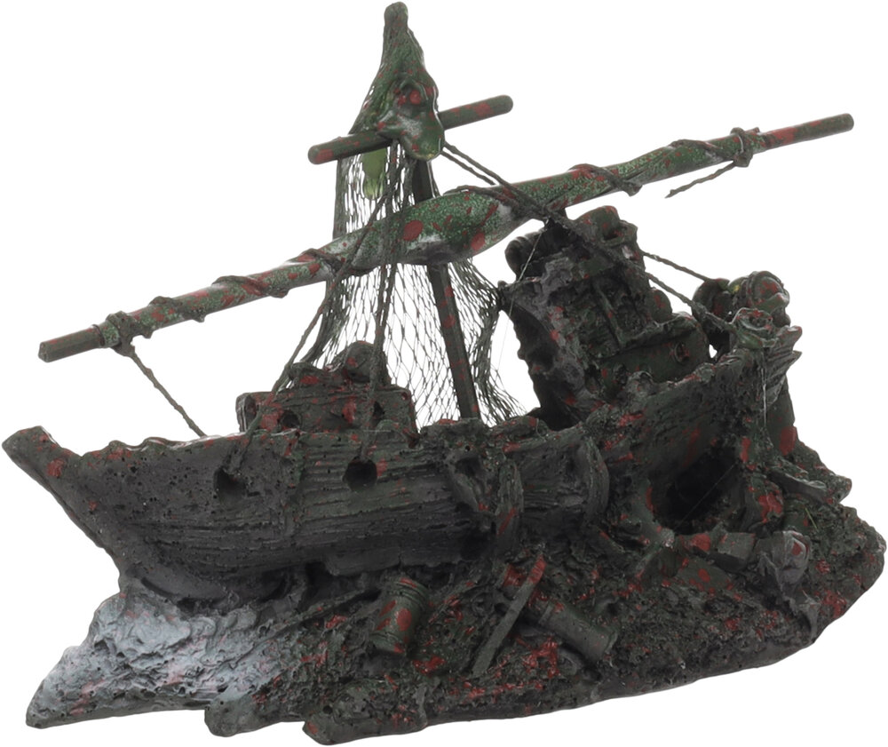 Decoratie Groen Boot