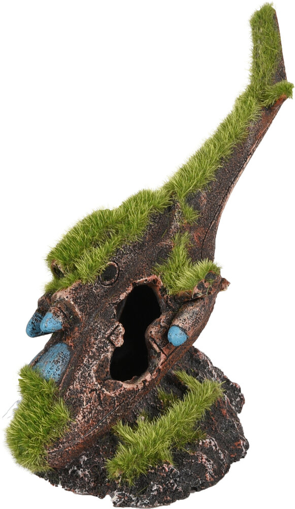 Decoratie Kozma Donkerbruin Groen Helikopter