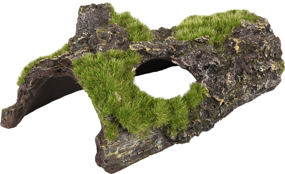 Decoratie Kozma Groen Bruin Boomschors