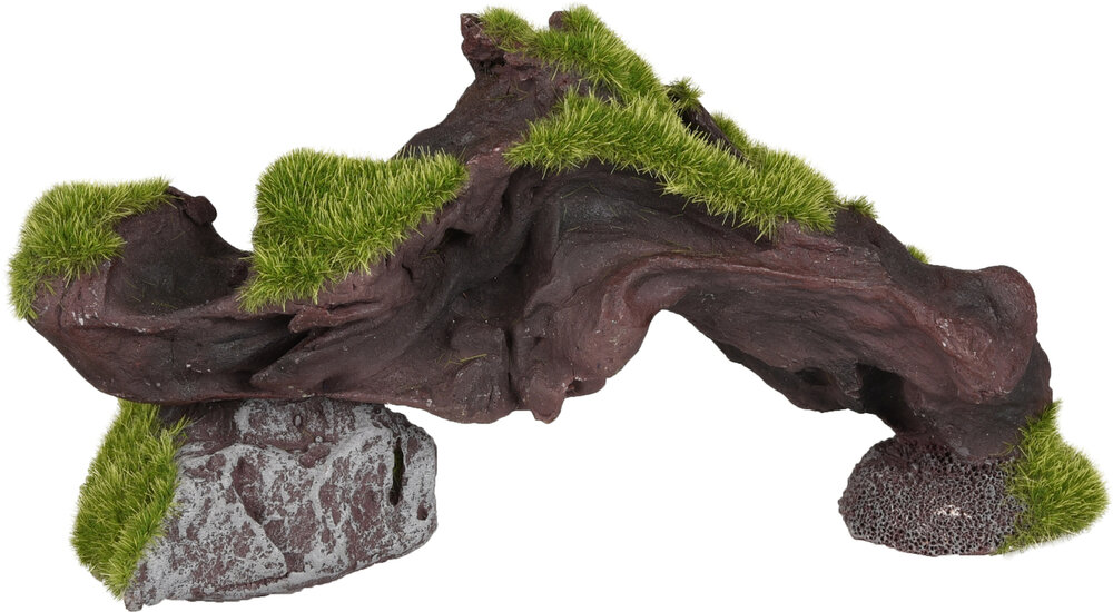 Decoratie Kozma Groen Bruin Boomstronk