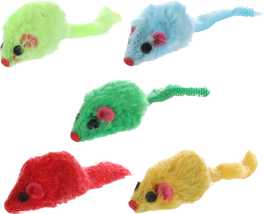 Speelgoed Barmy Muis Meerkleurig