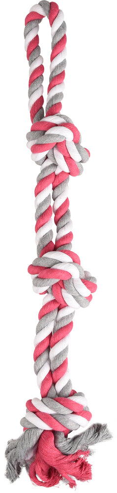 Speelgoed Jim Trektouw met 3 knopen Fuchsia