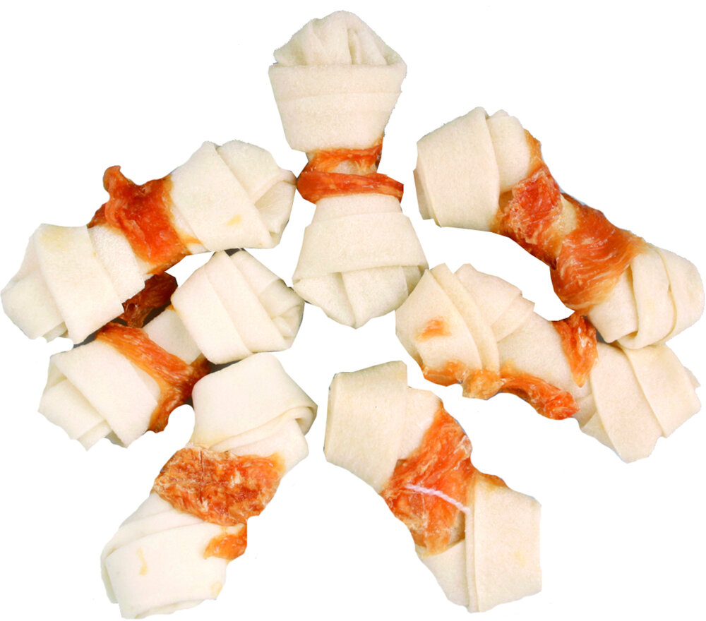 Snack Hapki Geknoopt Been met kip