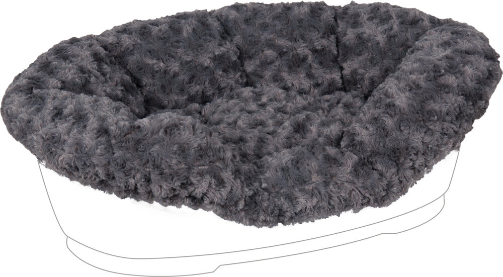 Overtrek voor mand Tuck Cuddly Grijs XXL