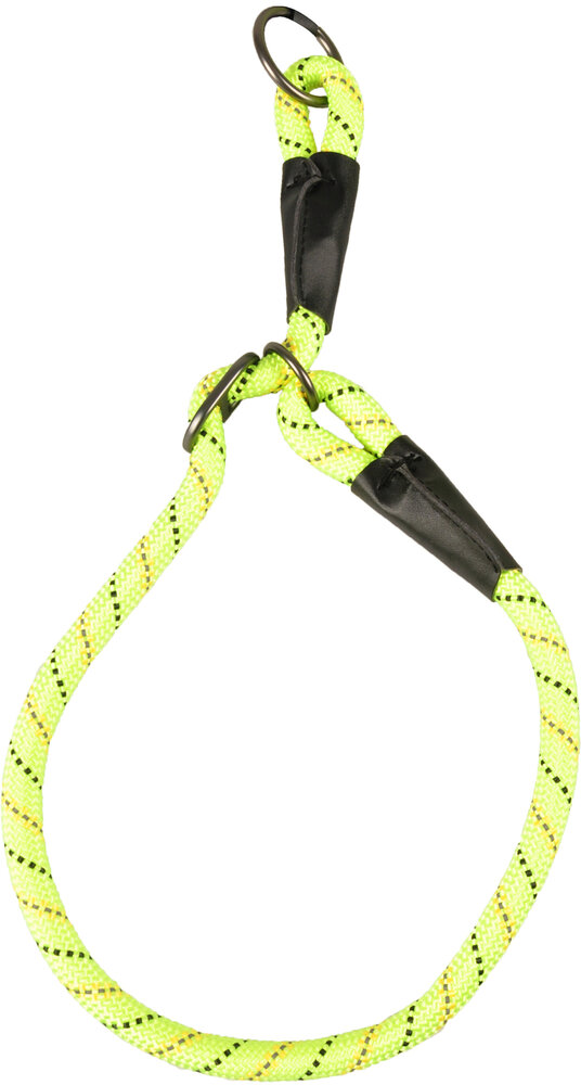 Anti-trek halsband Rimo Fluo geel