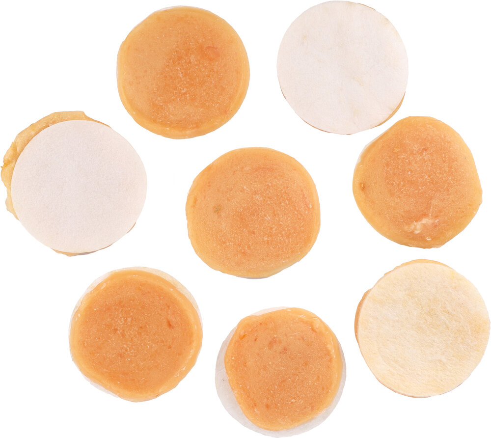 Snack R&#039;Hide Chips Wit met kip 6cm 12,5g / 8 st 100g