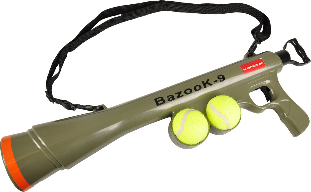 Speelgoed Wissam Bazooka met bal Kaki