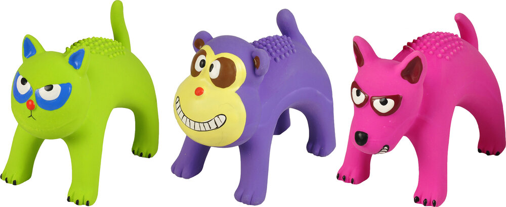 Speelgoed Warner Kat &amp; Aap &amp; Hond Meerdere kleuren