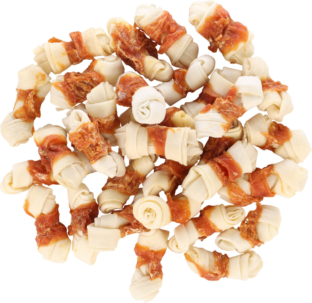 Snack Hapki Geknoopt Been met kip