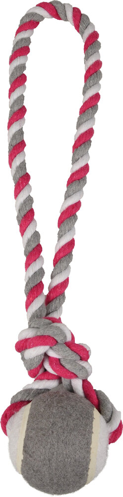 Speelgoed Jim Trektouw met tennisbal Fuchsia
