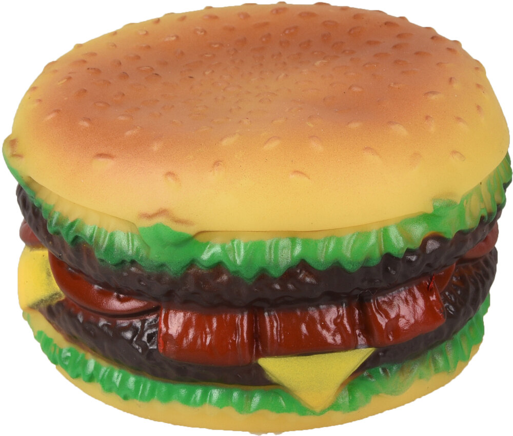 Speelgoed Joe Hamburger Lichtbruin