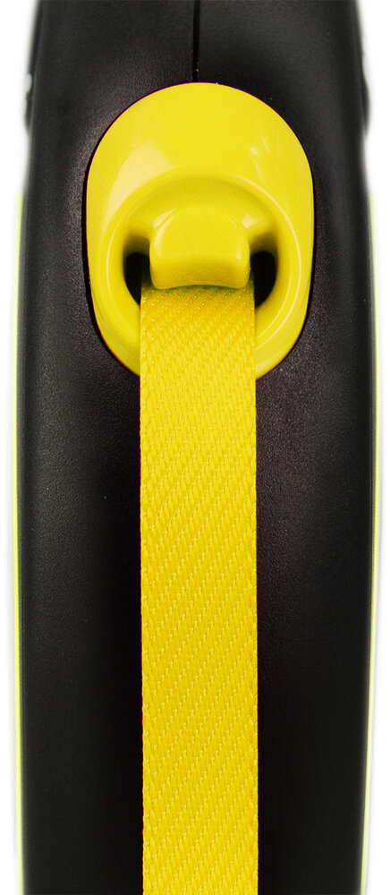 Flexi Rollijn New Neon Band Fluo geel
