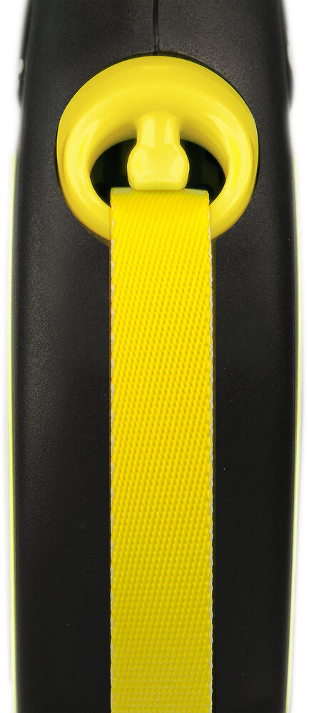 Flexi Rollijn New Neon Band Fluo geel