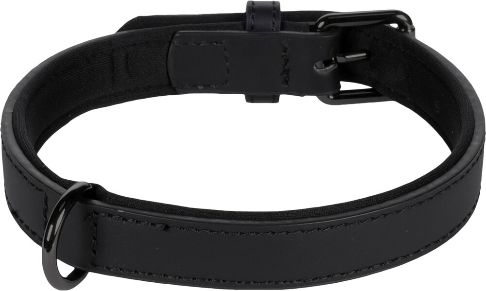 Halsband met neopreen Binti Zwart