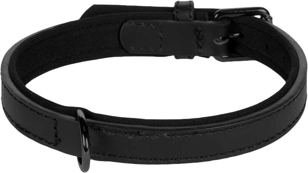 Halsband met neopreen Binti Zwart