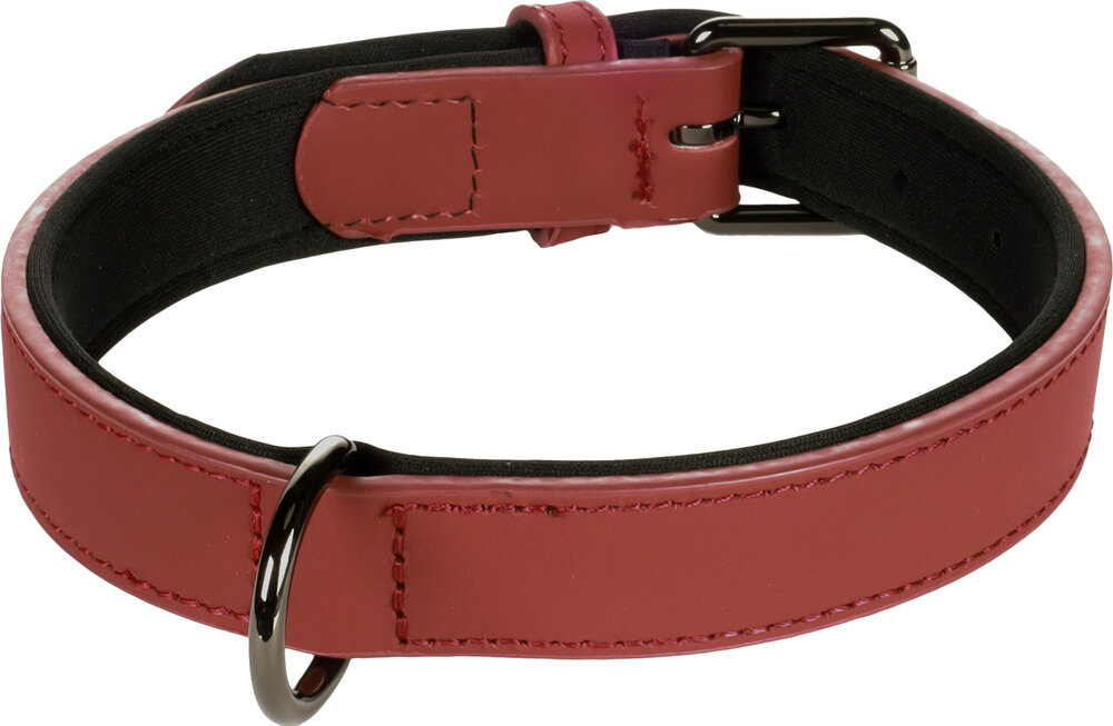 Halsband met neopreen Binti Rood