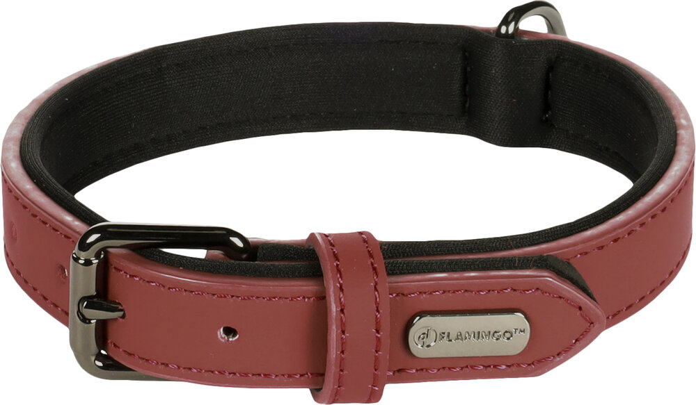Halsband met neopreen Binti Rood