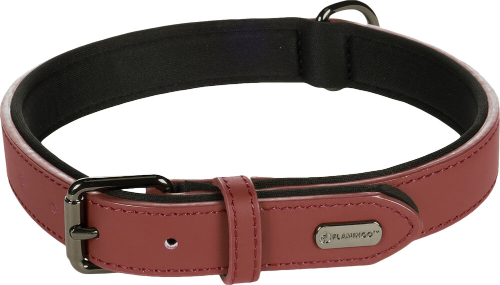 Halsband met neopreen Binti Rood