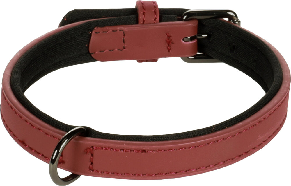 Halsband met neopreen Binti Rood