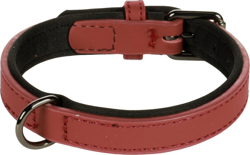 Halsband met neopreen Binti Rood