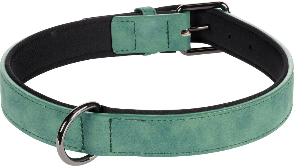 Halsband met neopreen Delu Groen