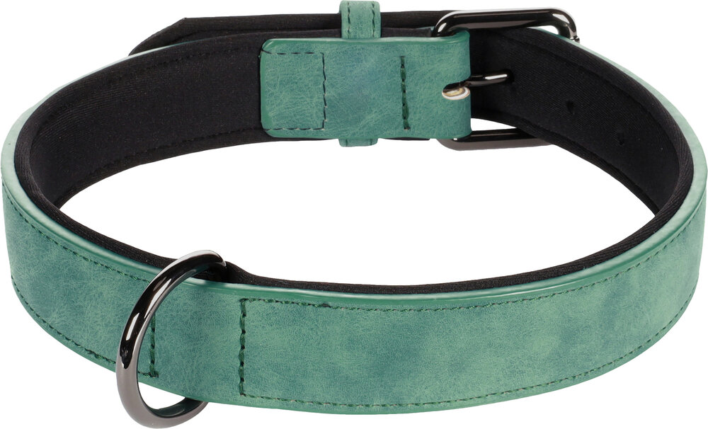 Halsband met neopreen Delu Groen