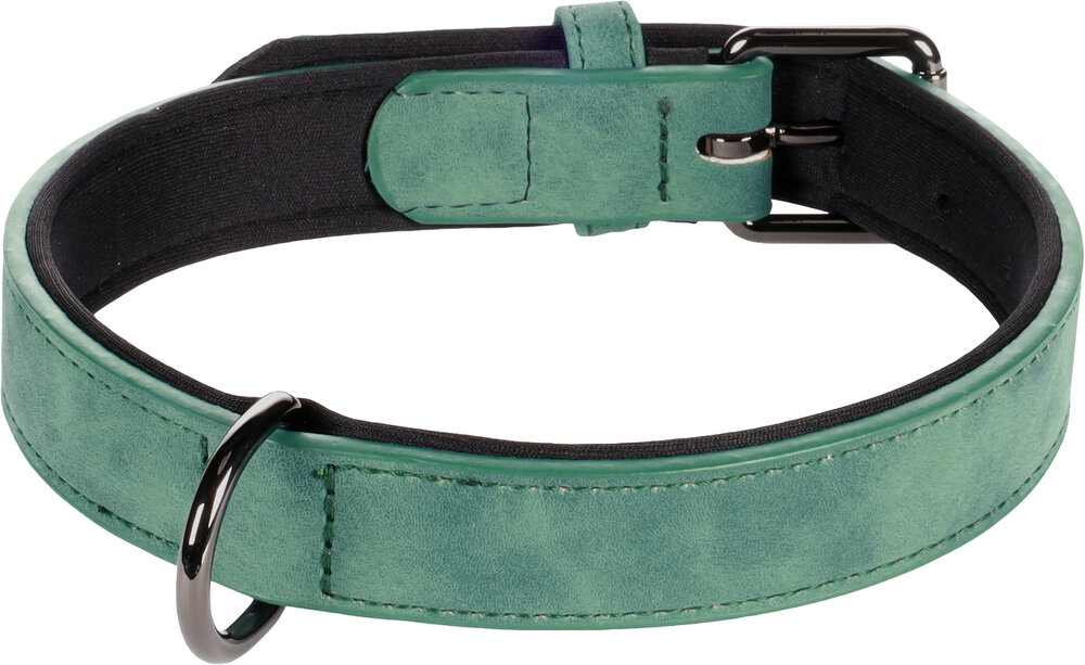 Halsband met neopreen Delu Groen