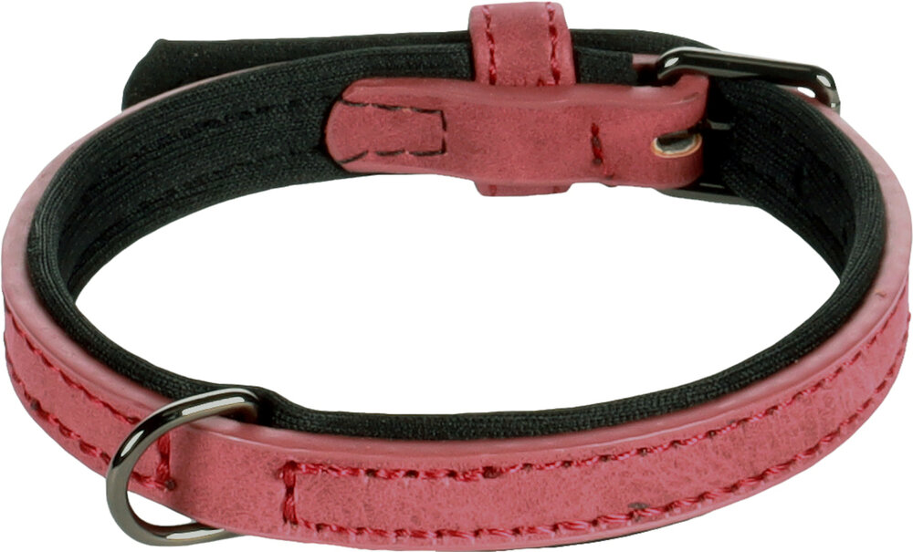 Halsband met neopreen Delu Rood