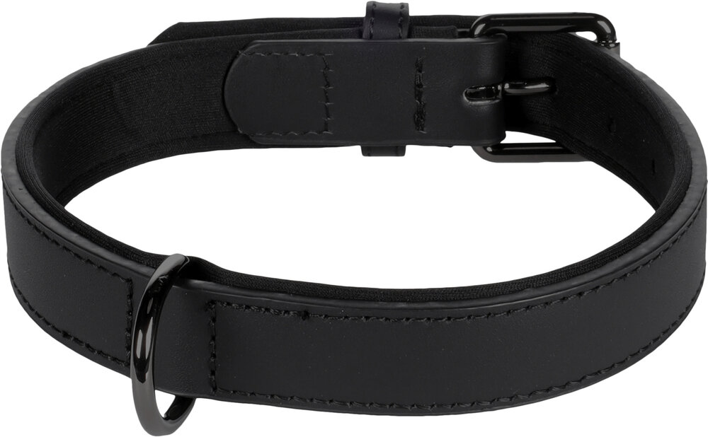 Halsband met neopreen Binti Zwart
