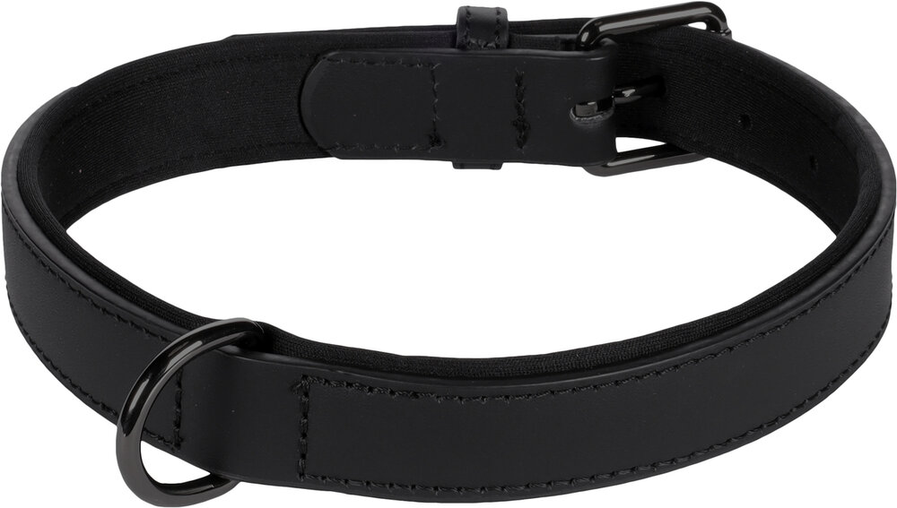 Halsband met neopreen Binti Zwart