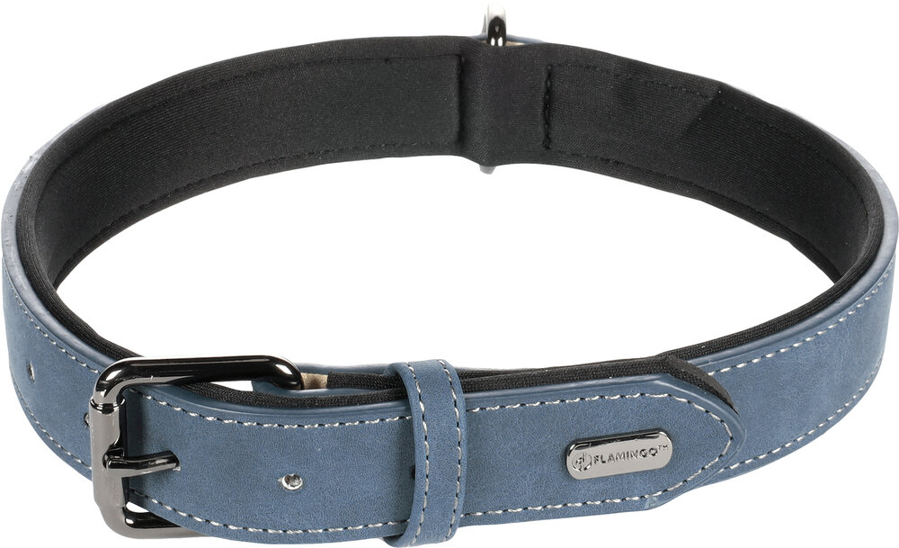 Halsband met neopreen Delu Blauw