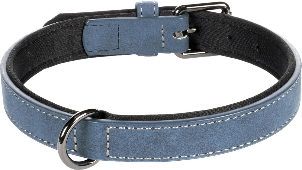 Halsband met neopreen Delu Blauw