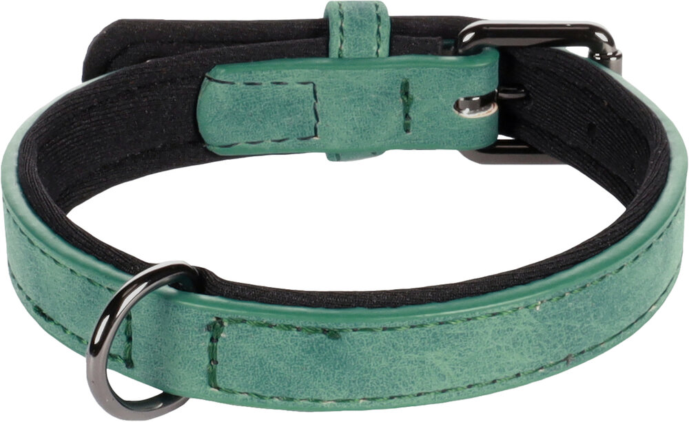 Halsband met neopreen Delu Groen