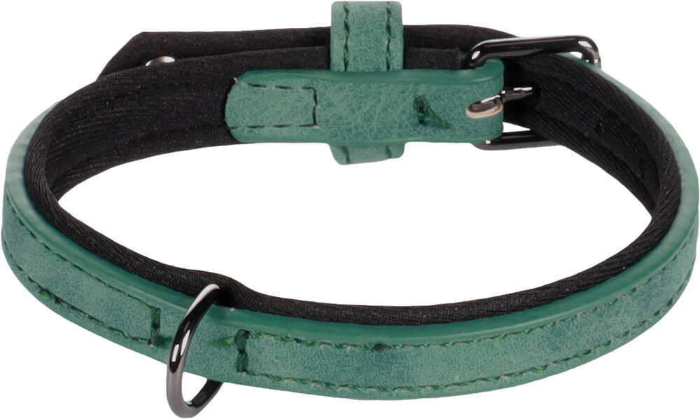 Halsband met neopreen Delu Groen