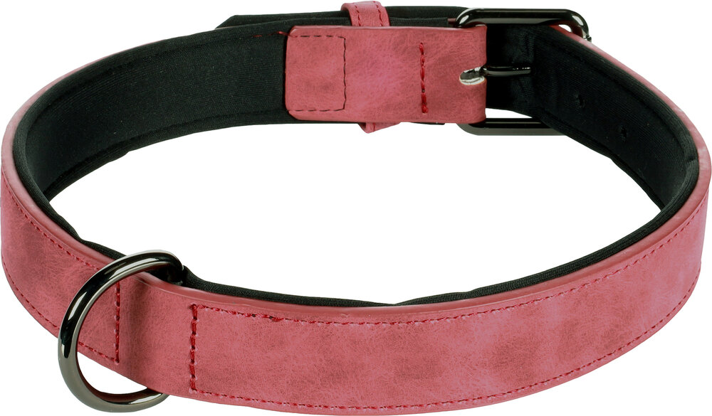 Halsband met neopreen Delu Rood