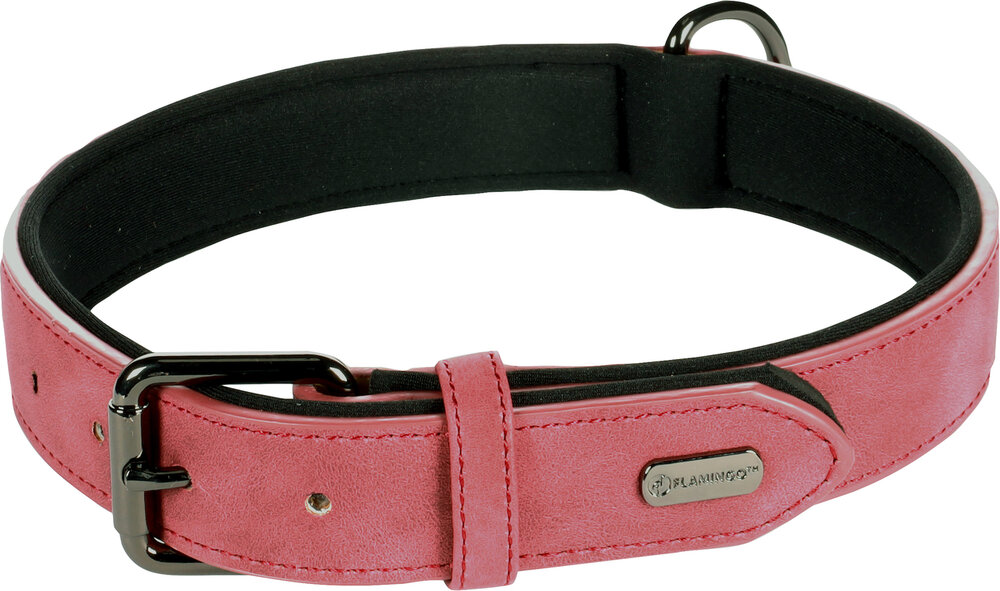 Halsband met neopreen Delu Rood