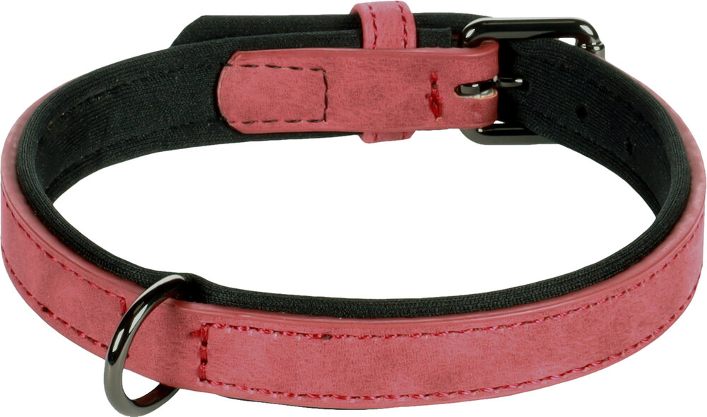Halsband met neopreen Delu Rood