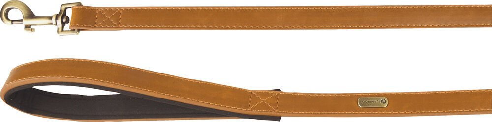 Looplijn met neopreen Lyabo Cognac