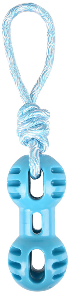 Speelgoed Rudo Halter met touw Lichtblauw &amp; Wit