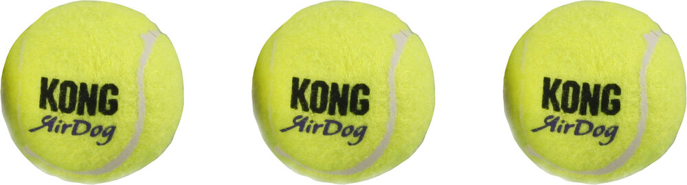 Kong Speelgoed Air Dog Tennisbal Geel