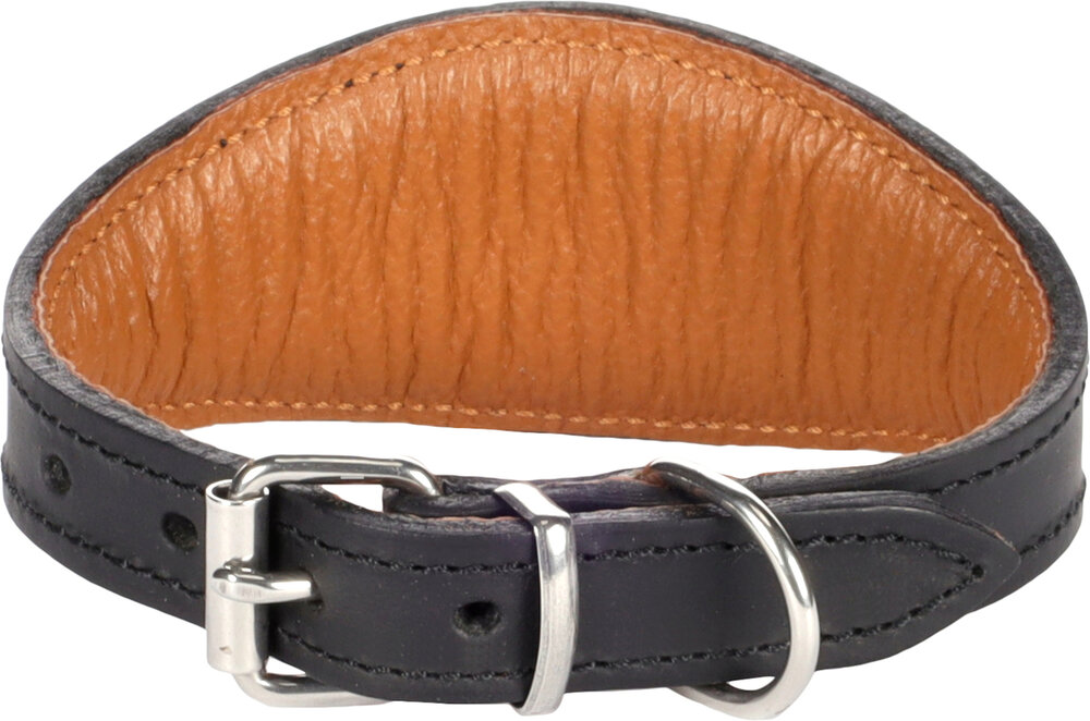 Halsband Gevuld Windhond Seattle Zwart