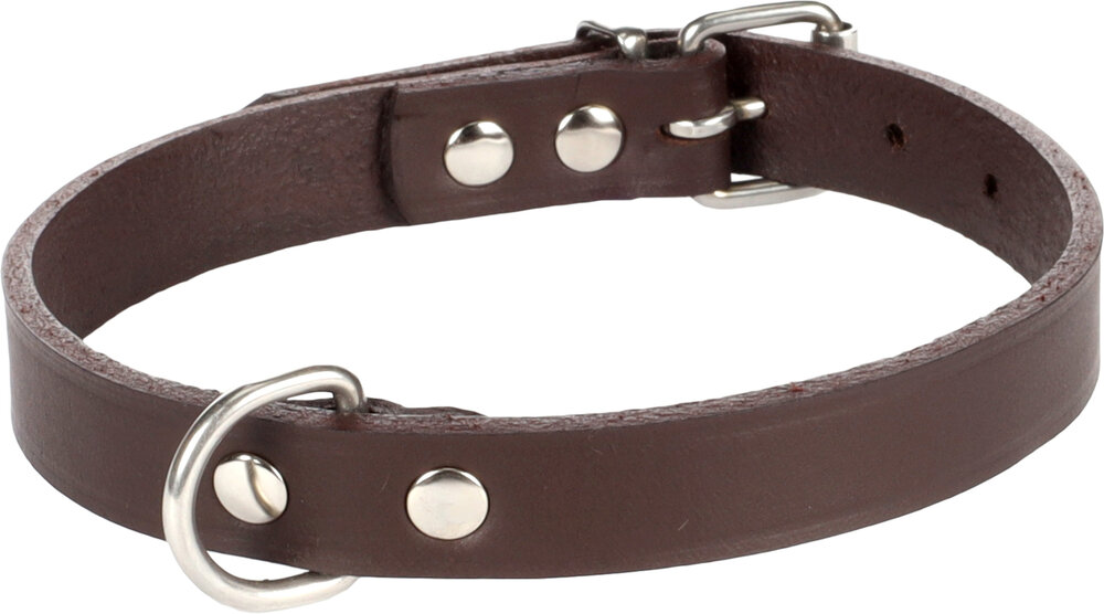 Halsband Seattle Donkerbruin