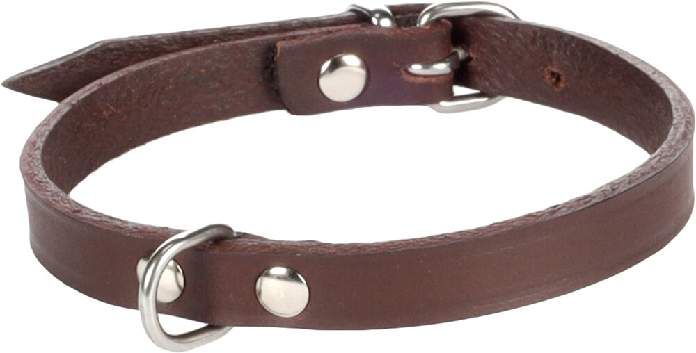 Halsband Seattle Donkerbruin